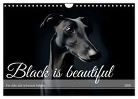 CALVENDO / Redecker |  Black is beautiful (Wandkalender 2026 DIN A4 quer), CALVENDO Monatskalender | Sonstiges |  Sack Fachmedien