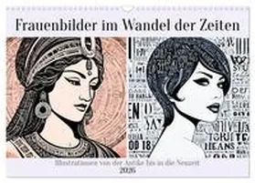 Kleemann / CALVENDO |  Frauenbilder im Wandel der Zeiten (Wandkalender 2026 DIN A3 quer), CALVENDO Monatskalender | Sonstiges |  Sack Fachmedien