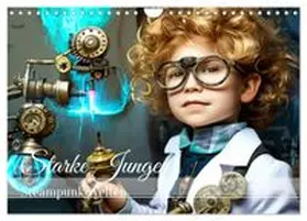 CALVENDO / drachenkind-fotografie |  Starke Jungen - Steampunk Welten (Wandkalender 2026 DIN A4 quer), CALVENDO Monatskalender | Sonstiges |  Sack Fachmedien