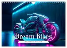 HollywayArt / CALVENDO |  Dream Bikes - Motorräder aus der Zukunft (Wandkalender 2026 DIN A4 quer), CALVENDO Monatskalender | Sonstiges |  Sack Fachmedien