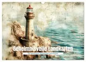 Tapper / CALVENDO |  Geheimnisvolle Landkarten (Wandkalender 2026 DIN A3 quer), CALVENDO Monatskalender | Sonstiges |  Sack Fachmedien