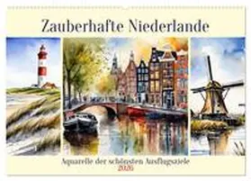 Kleemann / CALVENDO |  Zauberhafte Niederlande (Wandkalender 2026 DIN A2 quer), CALVENDO Monatskalender | Sonstiges |  Sack Fachmedien