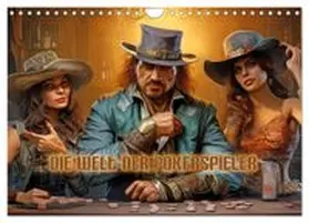 CALVENDO / Brunner-Klaus |  Die Welt der Pokerspieler (Wandkalender 2026 DIN A4 quer), CALVENDO Monatskalender | Sonstiges |  Sack Fachmedien