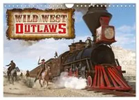 CALVENDO / Schröder |  Wild West Outlaws (Wandkalender 2026 DIN A4 quer), CALVENDO Monatskalender | Sonstiges |  Sack Fachmedien