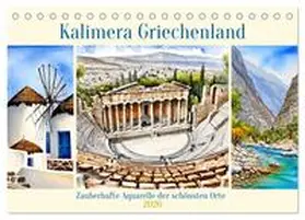 Kleemann / CALVENDO |  Kalimera Griechenland (Tischkalender 2026 DIN A5 quer), CALVENDO Monatskalender | Sonstiges |  Sack Fachmedien