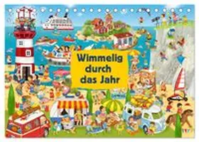 CALVENDO / Krätschmer |  Wimmelig durch das Jahr (Tischkalender 2026 DIN A5 quer), CALVENDO Monatskalender | Sonstiges |  Sack Fachmedien