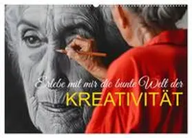Büscher / CALVENDO |  Erlebe mit mir die bunte Welt der Kreativität (Wandkalender 2026 DIN A2 quer), CALVENDO Monatskalender | Sonstiges |  Sack Fachmedien