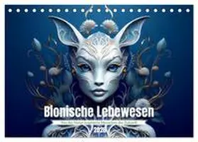 drachenkind-fotografie / CALVENDO |  Bionische Lebewesen - Von der Natur inspirierte Menschen der Zukunft (Tischkalender 2026 DIN A5 quer), CALVENDO Monatskalender | Sonstiges |  Sack Fachmedien