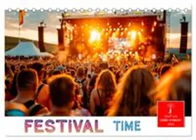 CALVENDO / Roder |  Festival Time (Tischkalender 2026 DIN A5 quer), CALVENDO Monatskalender | Sonstiges |  Sack Fachmedien
