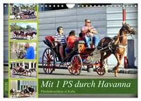 von Löwis of Menar / CALVENDO |  Mit 1 PS durch Havanna - Pferdedroschken in Kuba (Wandkalender 2026 DIN A4 quer), CALVENDO Monatskalender | Sonstiges |  Sack Fachmedien