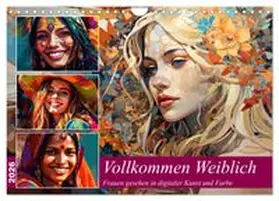 CALVENDO / Waurick |  Vollkommen Weiblich (Wandkalender 2026 DIN A4 quer), CALVENDO Monatskalender | Sonstiges |  Sack Fachmedien