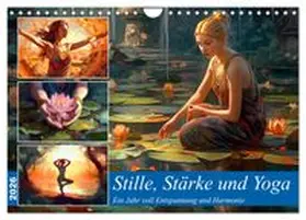 CALVENDO / Waurick |  Stille, Stärke und Yoga (Wandkalender 2026 DIN A4 quer), CALVENDO Monatskalender | Sonstiges |  Sack Fachmedien