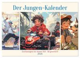Illgen / CALVENDO |  Der Jungen-Kalender (Wandkalender 2026 DIN A2 quer), CALVENDO Monatskalender | Sonstiges |  Sack Fachmedien