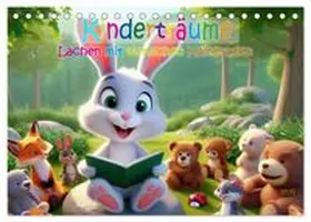 CALVENDO / Michalzik |  Kinderträume - Lachen mit tierischen Kameraden (Tischkalender 2026 DIN A5 quer), CALVENDO Monatskalender | Sonstiges |  Sack Fachmedien