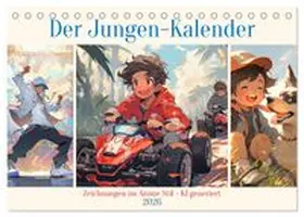 CALVENDO / Illgen |  Der Jungen-Kalender (Tischkalender 2026 DIN A5 quer), CALVENDO Monatskalender | Sonstiges |  Sack Fachmedien