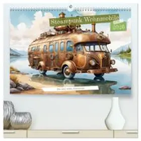CALVENDO / Mythogalaxis | Steampunk Wohnmobile (hochwertiger Premium Wandkalender 2026 DIN A2 quer), Kunstdruck in Hochglanz | Sonstiges | 978-3-457-38940-9 | www.sack.de
