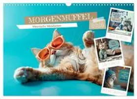 CALVENDO / Viola |  MORGENMUFFEL Mürrische Weisheiten (Wandkalender 2026 DIN A3 quer), CALVENDO Monatskalender | Sonstiges |  Sack Fachmedien