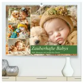 CALVENDO / Hurley |  Zauberhafte Babys. Süße Momente mit niedlichen Tieren (hochwertiger Premium Wandkalender 2026 DIN A2 quer), Kunstdruck in Hochglanz | Sonstiges |  Sack Fachmedien