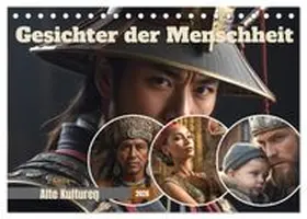 CALVENDO / Whitter |  Gesichter der Menschheit (Tischkalender 2026 DIN A5 quer), CALVENDO Monatskalender | Sonstiges |  Sack Fachmedien