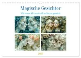 CALVENDO / Gierok-Latniak |  Magische Gesichter (Wandkalender 2026 DIN A3 quer), CALVENDO Monatskalender | Sonstiges |  Sack Fachmedien