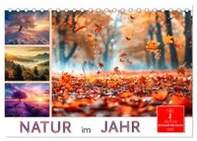 CALVENDO / Roder |  Natur im Jahr (Tischkalender 2026 DIN A5 quer), CALVENDO Monatskalender | Sonstiges |  Sack Fachmedien