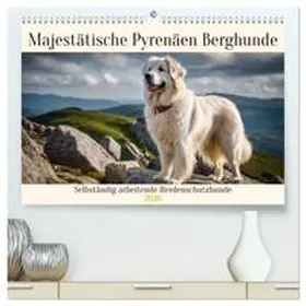 Kleemann / CALVENDO |  Majestätische Pyrenäen Berghunde (hochwertiger Premium Wandkalender 2026 DIN A2 quer), Kunstdruck in Hochglanz | Sonstiges |  Sack Fachmedien