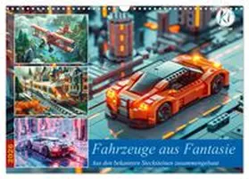 CALVENDO / Waurick |  Fahrzeuge aus Fantasie (Wandkalender 2026 DIN A3 quer), CALVENDO Monatskalender | Sonstiges |  Sack Fachmedien