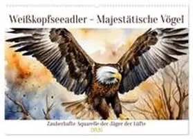 Kleemann / CALVENDO |  Weißkopfseeadler - Majestätische Vögel (Wandkalender 2026 DIN A2 quer), CALVENDO Monatskalender | Sonstiges |  Sack Fachmedien
