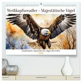 Kleemann / CALVENDO |  Weißkopfseeadler - Majestätische Vögel (hochwertiger Premium Wandkalender 2026 DIN A2 quer), Kunstdruck in Hochglanz | Sonstiges |  Sack Fachmedien