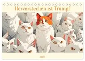 Brunner-Klaus / CALVENDO |  Hervorstechen ist Trumpf (Tischkalender 2026 DIN A5 quer), CALVENDO Monatskalender | Sonstiges |  Sack Fachmedien