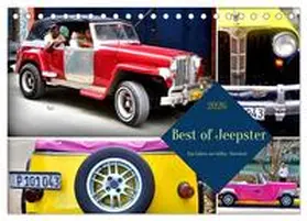 von Löwis of Menar / CALVENDO |  Best of Jeepster - Das Cabrio von Willys-Overland (Tischkalender 2026 DIN A5 quer), CALVENDO Monatskalender | Sonstiges |  Sack Fachmedien