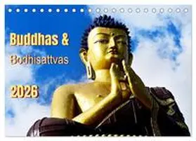 Bergermann / CALVENDO |  Buddhas & Bhodisattvas (Tischkalender 2026 DIN A5 quer), CALVENDO Monatskalender | Sonstiges |  Sack Fachmedien