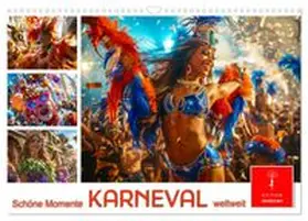 CALVENDO / Roder |  Karneval - schöne Momente weltweit (Wandkalender 2026 DIN A3 quer), CALVENDO Monatskalender | Sonstiges |  Sack Fachmedien