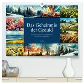 Felke / CALVENDO |  Das Geheimnis der Geduld (hochwertiger Premium Wandkalender 2026 DIN A2 quer), Kunstdruck in Hochglanz | Sonstiges |  Sack Fachmedien