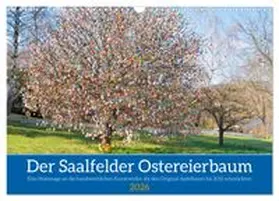 CALVENDO / Waurick |  Der Saalfelder Ostereierbaum (Wandkalender 2026 DIN A3 quer), CALVENDO Monatskalender | Sonstiges |  Sack Fachmedien