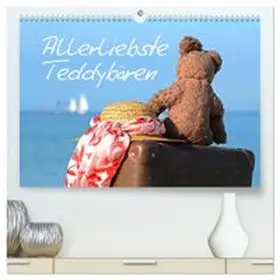 CALVENDO / Sarnade |  Allerliebste Teddybären (hochwertiger Premium Wandkalender 2026 DIN A2 quer), Kunstdruck in Hochglanz | Sonstiges |  Sack Fachmedien