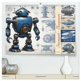 Hinz / CALVENDO |  Steampunk - Blaupausen (hochwertiger Premium Wandkalender 2026 DIN A2 quer), Kunstdruck in Hochglanz | Sonstiges |  Sack Fachmedien