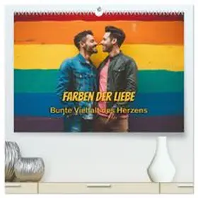 CALVENDO / R. Stuhlmann |  Farben der Liebe: Bunte Vielfalt des Herzens (hochwertiger Premium Wandkalender 2026 DIN A2 quer), Kunstdruck in Hochglanz | Sonstiges |  Sack Fachmedien