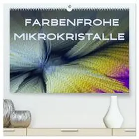Becker / CALVENDO |  Farbenfrohe Mikrokristalle (hochwertiger Premium Wandkalender 2026 DIN A2 quer), Kunstdruck in Hochglanz | Sonstiges |  Sack Fachmedien