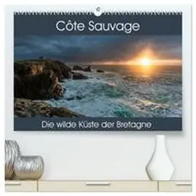 Gerber / CALVENDO |  Côte Sauvage - Die wilde Küste der Bretagne (hochwertiger Premium Wandkalender 2026 DIN A2 quer), Kunstdruck in Hochglanz | Sonstiges |  Sack Fachmedien