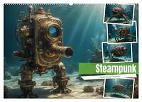 Hinz / CALVENDO |  Steampunk - Unterwasser Roboter (Wandkalender 2026 DIN A2 quer), CALVENDO Monatskalender | Sonstiges |  Sack Fachmedien