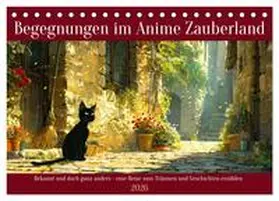 Waurick / CALVENDO |  Begegnungen im Anime Zauberland (Tischkalender 2026 DIN A5 quer), CALVENDO Monatskalender | Sonstiges |  Sack Fachmedien