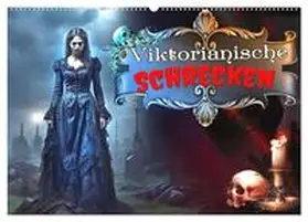 Schröder / CALVENDO |  Viktorianische Schrecken (Wandkalender 2026 DIN A2 quer), CALVENDO Monatskalender | Sonstiges |  Sack Fachmedien