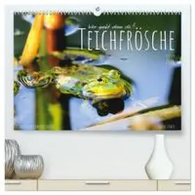 Löwer / CALVENDO |  Teichfrösche (hochwertiger Premium Wandkalender 2026 DIN A2 quer), Kunstdruck in Hochglanz | Sonstiges |  Sack Fachmedien