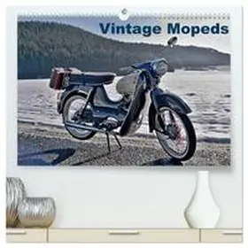 insideportugal / CALVENDO |  Vintage Mopeds (hochwertiger Premium Wandkalender 2026 DIN A2 quer), Kunstdruck in Hochglanz | Sonstiges |  Sack Fachmedien