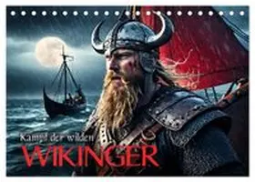 CALVENDO / Utz |  Kampf der wilden Wikinger (Tischkalender 2026 DIN A5 quer), CALVENDO Monatskalender | Sonstiges |  Sack Fachmedien