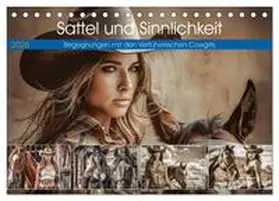 Gierok-Latniak / CALVENDO |  Sattel und Sinnlichkeit - Begegnungen mit den Verführerischen Cowgirls (Tischkalender 2026 DIN A5 quer), CALVENDO Monatskalender | Sonstiges |  Sack Fachmedien
