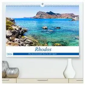 Rogalski / CALVENDO |  Rhodos - Die faszinierende Insel in der Ägäis (hochwertiger Premium Wandkalender 2026 DIN A2 quer), Kunstdruck in Hochglanz | Sonstiges |  Sack Fachmedien