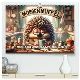 artefacti / CALVENDO |  Morgenmuffel: 12 Monate auf der Suche nach dem Kaffee (hochwertiger Premium Wandkalender 2026 DIN A2 quer), Kunstdruck in Hochglanz | Sonstiges |  Sack Fachmedien