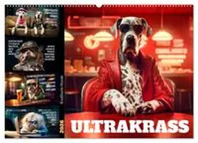 Viola / CALVENDO |  ULTRAKRASS Knallharte Hunde (Wandkalender 2026 DIN A2 quer), CALVENDO Monatskalender | Sonstiges |  Sack Fachmedien